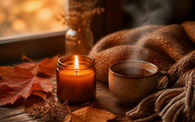 Trois bougies pour l’automne : 3 méditations en ligne pour traverser la saison en lumière 🕯️